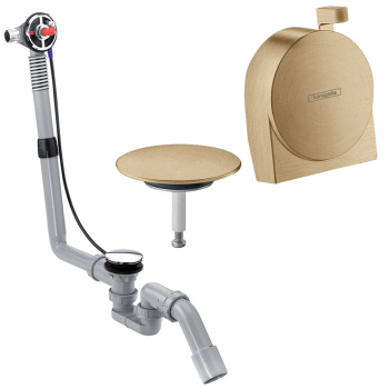 Излив для ванны Hansgrohe 58117140S бронза