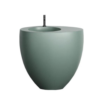 Раковина напольная Cielo Le Giare LGFREE MU 88 см зеленый