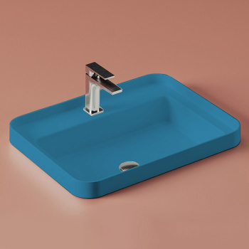 Раковина Artceram Fuori Scala 60х45, встраиваемая, с 1 отв.под смеситель,без перелива, avio TFL034 38 00