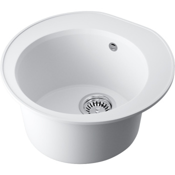 Мойка кухонная Omoikiri Miya 50R-WH белая 4993506