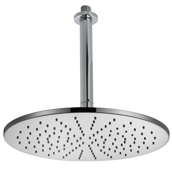 Верхний душ Cisal Shower D300 мм с потолочным держателем L180 мм, хром DS01370021