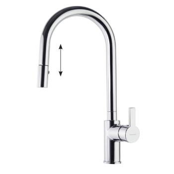 Смеситель для кухни Ramonsoler RS-Q с выдвижной лейкой 937902V1