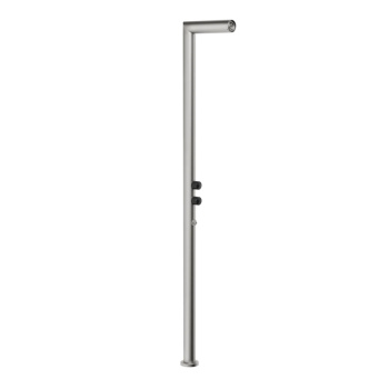 Душевая стойка Gessi Outdoor 63203.239 Steel Brushed