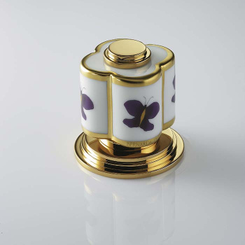 Вентиль смесителя для ванны THG Capucine Mauve Decor Or A7D-F01-36 полированное золото