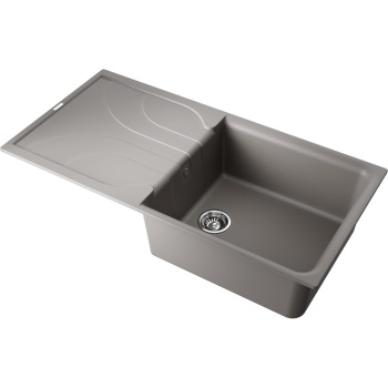 Мойка кухонная Omoikiri Yasugata 100-GR leningrad grey 4993568