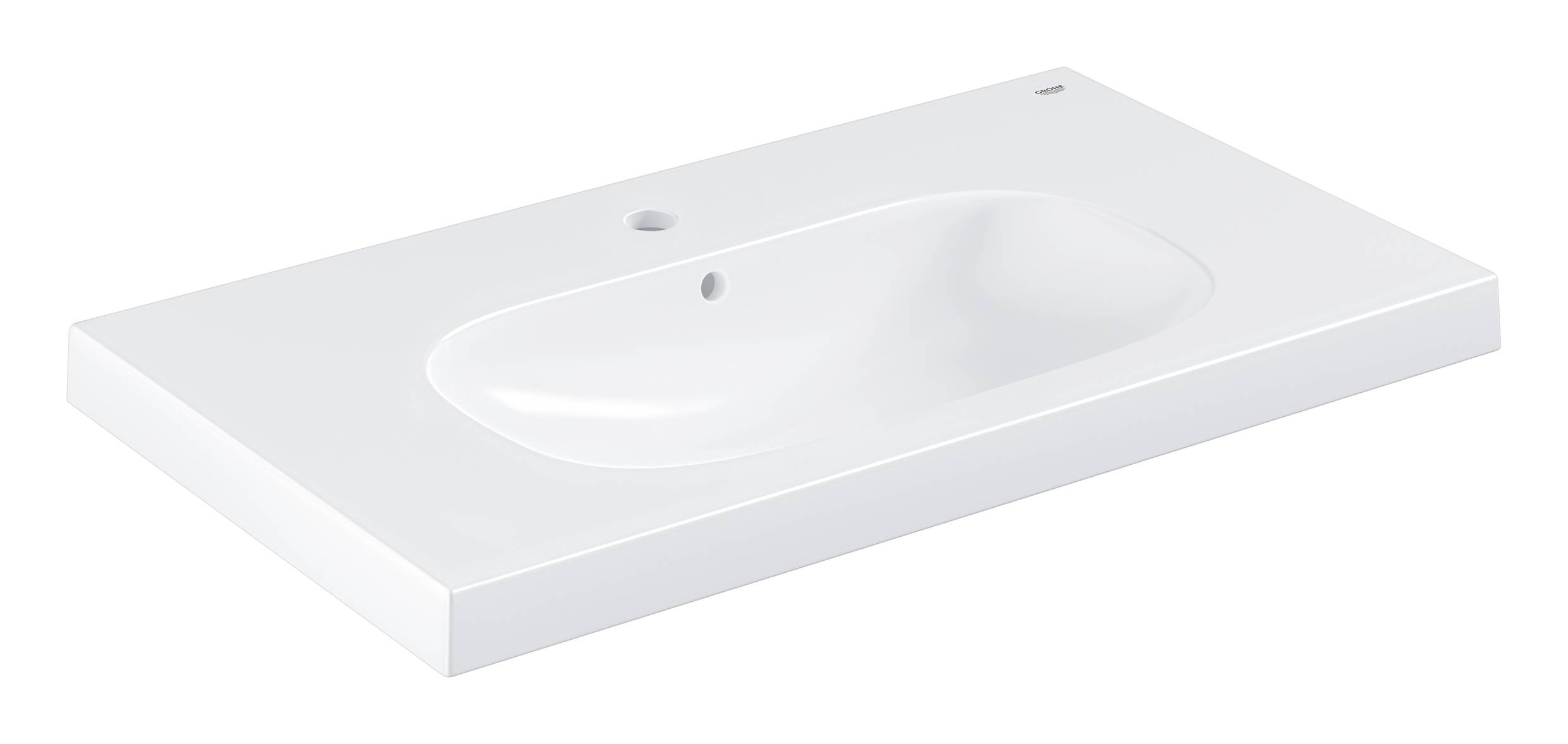Раковина GROHE Euro Ceramic 80, накладная на столешницу, альпин-белый 3958400H