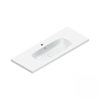 Раковина 120×46 Catalano Alvea с 1 отверстием Bianco lucido 0621211001