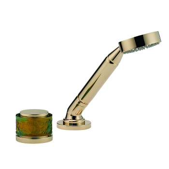 Смеситель на борт ванны THG Island U5B-F30-6532/60A soft gold