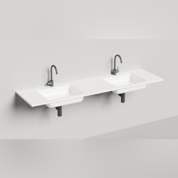 Раковина столешница Salini Onda 180 S-Stone 1402202MF