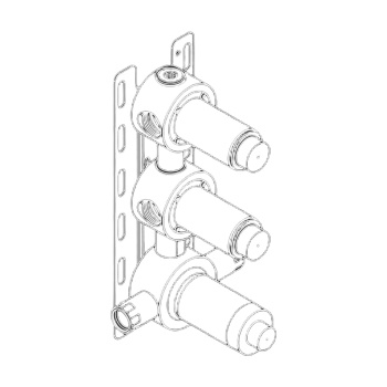 Скрытая часть для смесителя CЕА Design UCS 29