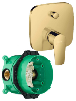 Смеситель для ванны Hansgrohe 71745990S золото