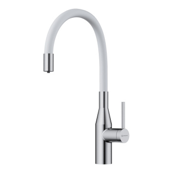 Смеситель для кухни Omoikiri Yatomi 2 Plus BN-WH нержавеющая сталь белый 4994345