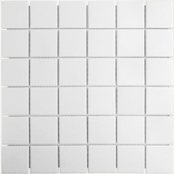 Керамическая мозаика Starmosaic Non-slip 48x48 White Antislip (jwb60340) 306x3066 шт