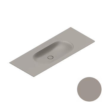 Раковина 125×50 Catalano Sfera Tortora satinato 0521260032