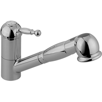 Смеситель для кухни Cisal Arcana Royal на 1 отверстие, с выдвижным изливом, хром AY00257021