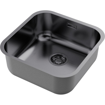 Мойка кухонная Omoikiri Omi 44-U/IF GM вороненая сталь 4993191