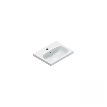 Раковина 45×35 Catalano Alvea с 1 отверстием Bianco lucido 0620451001