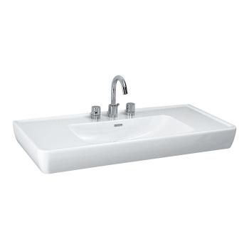 LAUFEN PRO A Раковина накладная/подвесная 1050x480x115 мм., с 1 отверстием для смесителя по центру, цвет белый