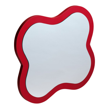 LAUFEN Florakids Зеркало 435x21x383 мм, &laquo;цветок&raquo;, красный