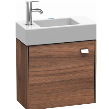 Duravit Brioso Тумба подвесная под раковину 484х239х442 мм,с 1 дверкой петли слева L, цвет орех натуральный 79 (для 072450)