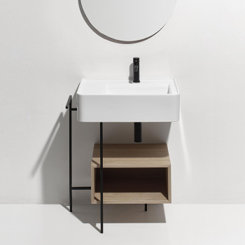 Раковина подвесная Simas Ratio RA65bi 65 см белый