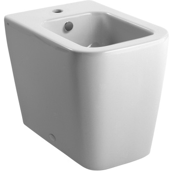 Биде напольное Gsi Traccia Big 50х35 с 1 отв. под смеситель, белый 6962 1 11 bi*1