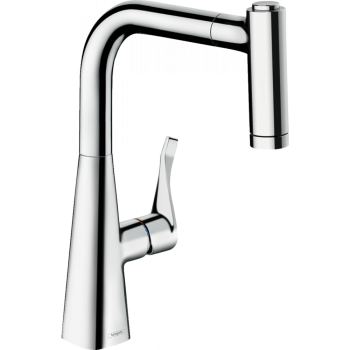 Смеситель для кухни Hansgrohe Metris 73800000, хром
