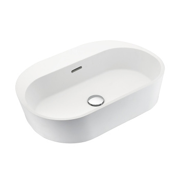 Раковина накладная THG Monceau B13-AS2-V590 белый матовый