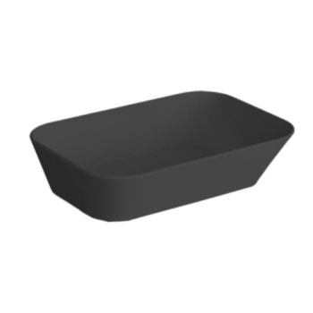 Раковина накладная Simas WAVE WA04 nero matt*0 60 см черный