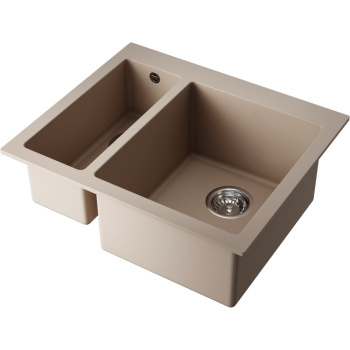 Мойка кухонная Omoikiri Bosen 59-2-SA бежевая 4993151