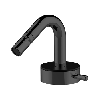 Смеситель для биде Cisal Slim на 1 отв, черный матовый SM00155040