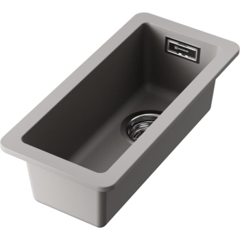 Дополнительная мойка Omoikiri Kata 20-U-GR leningrad grey 4993376