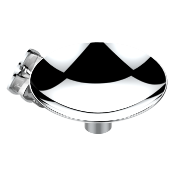 Мыльница металлическая THG Petale De Cristal Clair U6A-A02-546GM хром