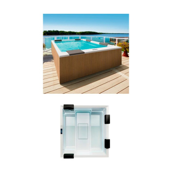 Акриловая ванна Gruppo Treesse Rest 240x195 V192HXBNL220O0S