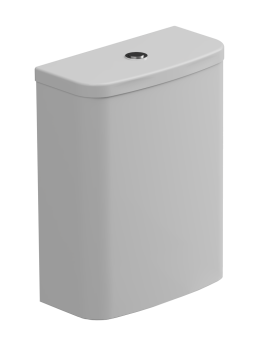 бачок для напольного унитаза с механизмом смыва GSG Ceramic Design Like LKCIMBL000 + ACS82 белый глянцевый