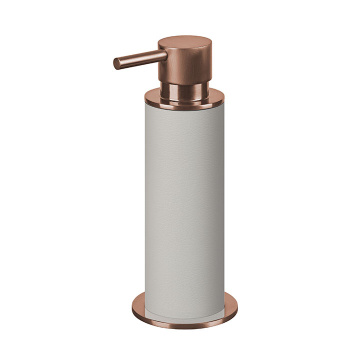 Диспенсер для жидкого мыла ADJ D7xH19, copper/устричный 4980.copper/02