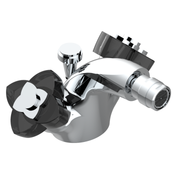 Смеситель для биде THG Petale De Cristal Noir U6D-A02-3202 хром