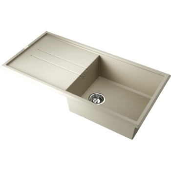 Мойка кухонная Omoikiri Tedori 100-BE ваниль 4993917