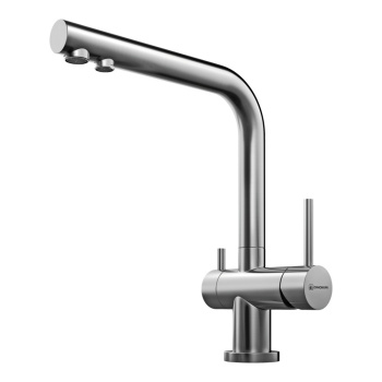 Смеситель для кухни Omoikiri Nagano BN нержавеющая сталь 4994011