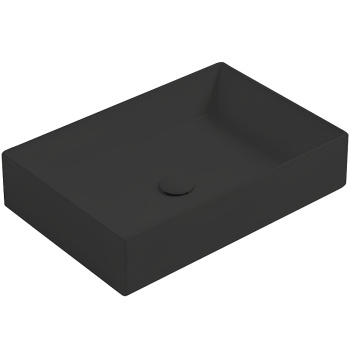 Раковина накладная Simas Agile AG 60 nero matt 60 см черный