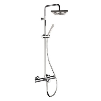 Душевая система Remer Elegance с изливом с термостатом хром (CR) EQ34A7SDSD20