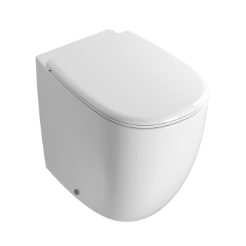 Унитаз напольный Globo Daily DN001.BI белый глянцевый