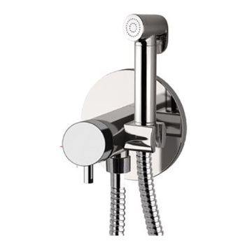 Смеситель с гигиеническим душем Remer Minimal хром N65SW