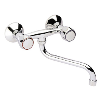 Смеситель для кухни Remer 1000-2000  настенный излив вниз 41Y