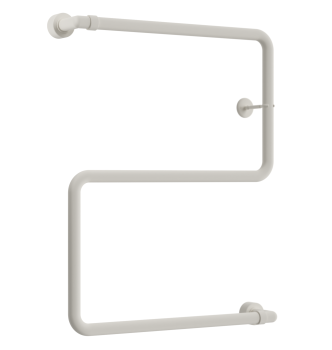 Полотенцесушитель водяной Margaroli Vento 408S610WH 66x52.7 белый