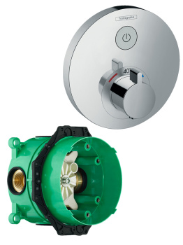 Смеситель для ванны Hansgrohe 15744000S хром