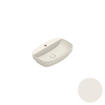 Раковина 60×40 Catalano Alvea встраиваемая с 1 отверстием Lino satinato 0625601030