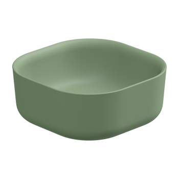 Раковина накладная 42 см GSG Ceramic Design Hit! HILAVQU42031 Salvia Matt