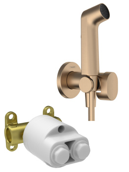 Гигиенический душ Hansgrohe 29232140S бронза