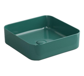 Раковина накладная Cielo Shui Comfort SHCOLAQ40 SM 40 см зеленый
